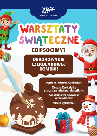 Bożonarodzeniowe warsztaty czekoladowe dla dzieci
